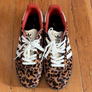 Adidas Samba OG Preloved Red Leopard - Women's size 11